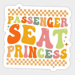 Passenger seat princess Sticker